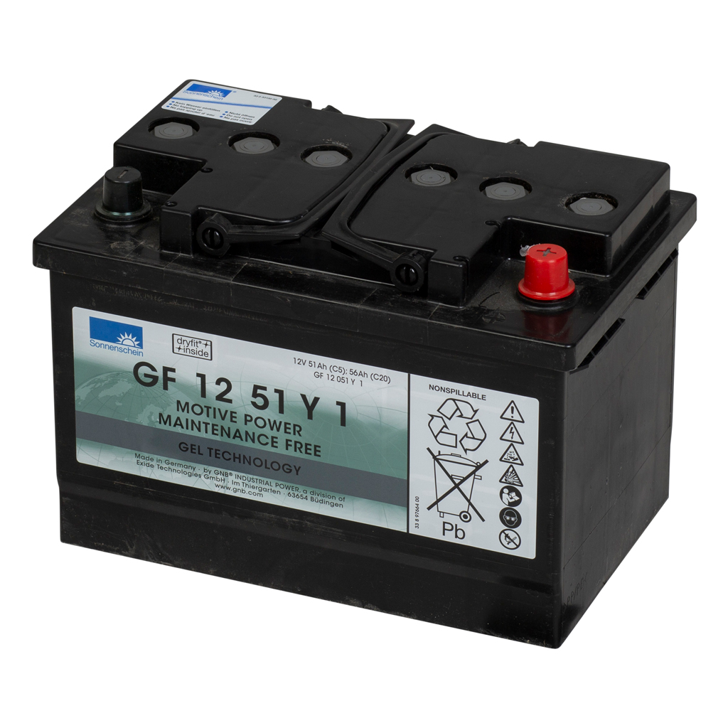 Gel-Batterie 12V/56Ah/C20